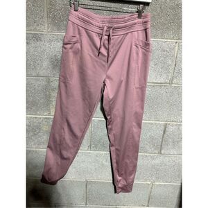 32Heat Drawstring Waist Performance Jogger Pants Pink Size Small